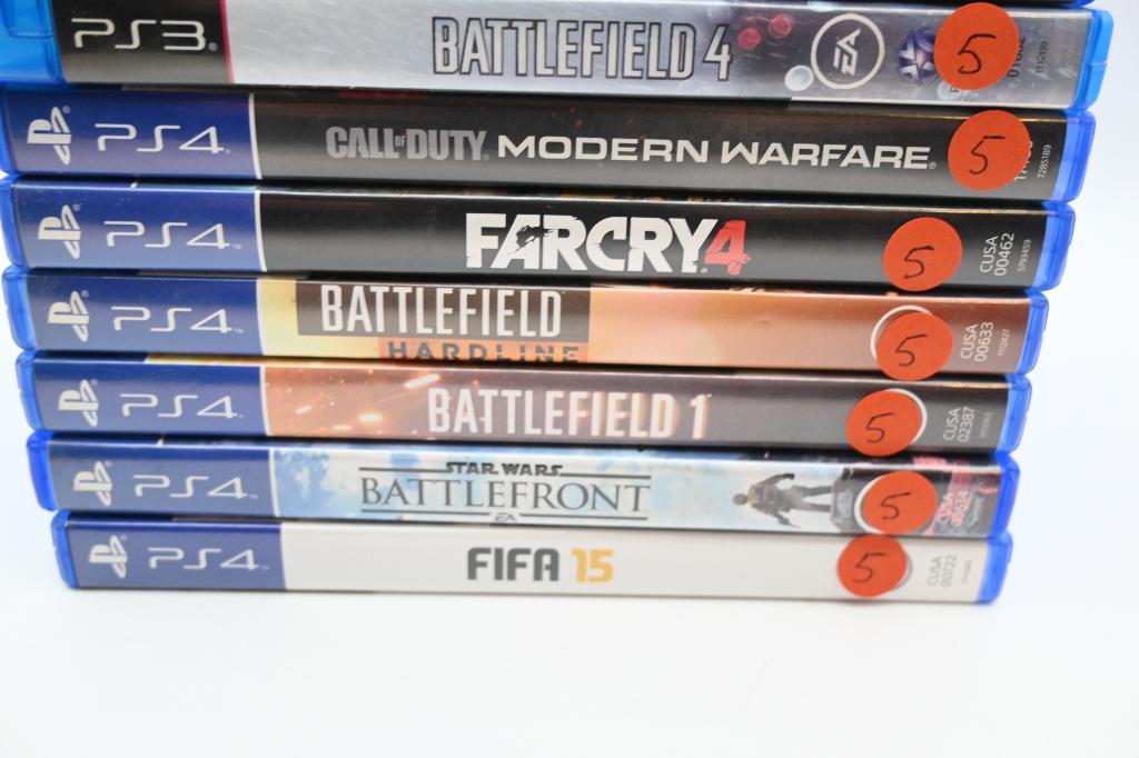Diverse Playstation 4 Games €5,-, Gebruikt, Vanaf 18 jaar, -, 1 speler