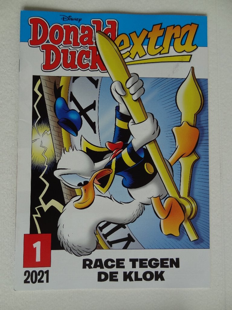Donald Duck Extra Nr. 1 – 2021 >Snelle Verzending!<, Eén stripboek, Ophalen of Verzenden, Zo goed als nieuw, Donald Duck