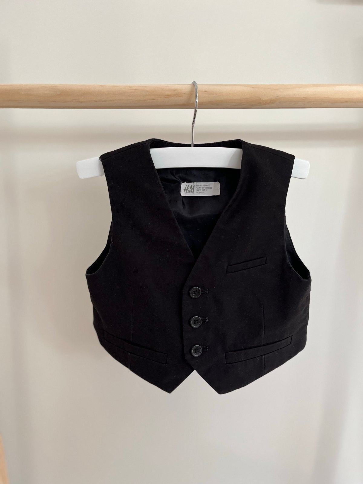 Nette zwarte gilet van H&M voor jongens, Ophalen of Verzenden, Gebruikt, Jongen, Overige typen