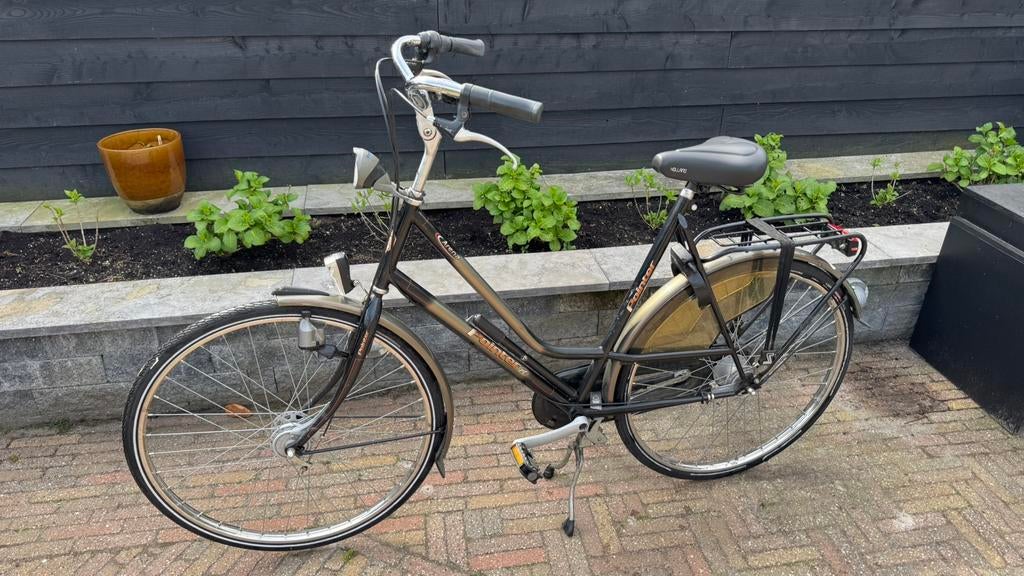 Damesfiets: Pointer Arena (3 versnellingen nette staat), Gebruikt, Versnellingen, 56 cm of meer, Schijfrem