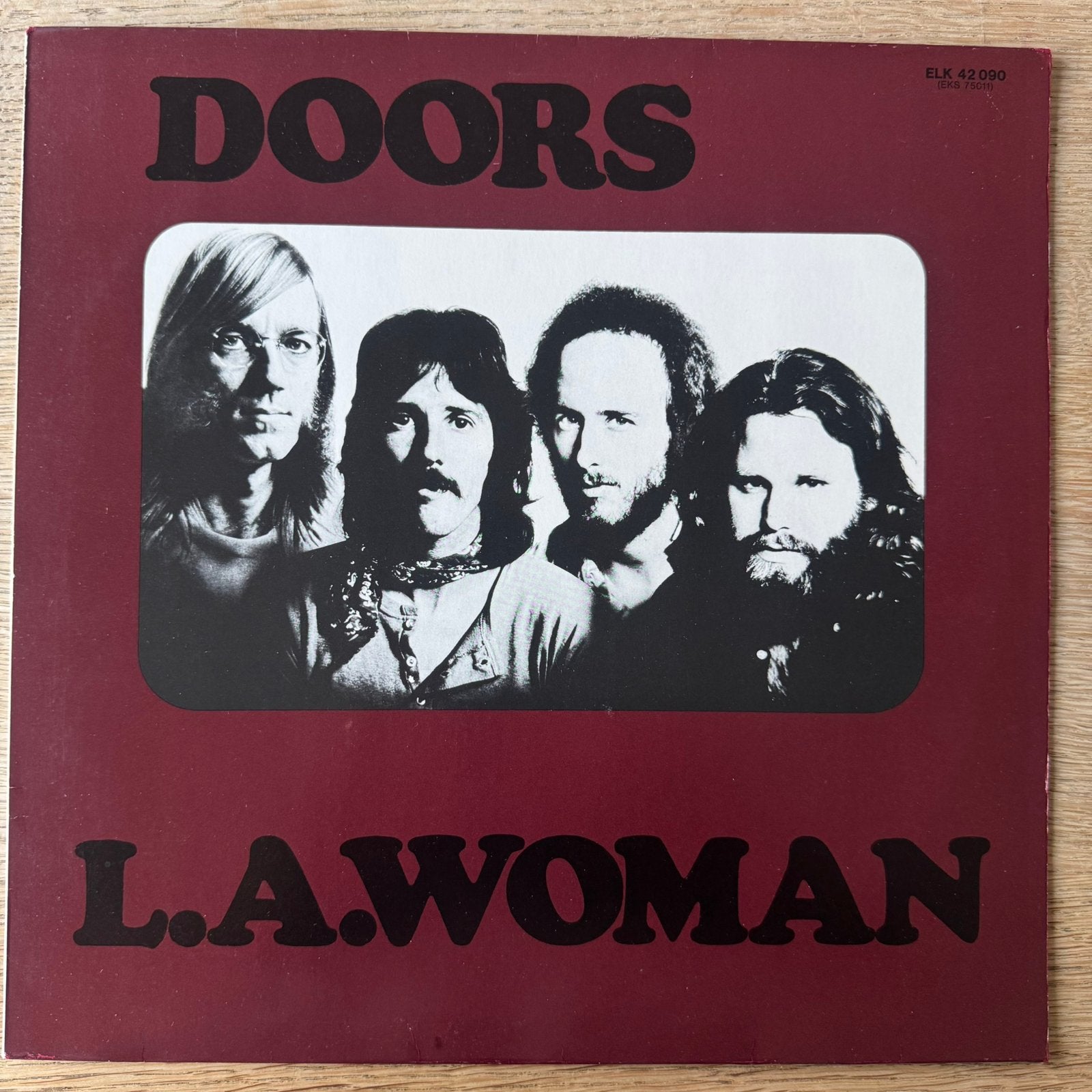 Doors L.A Woman LP Vinyl 1979 Holland Blues Rock Psychedelic, LP, Gebruikt, Fotohoes, Ophalen of Verzenden