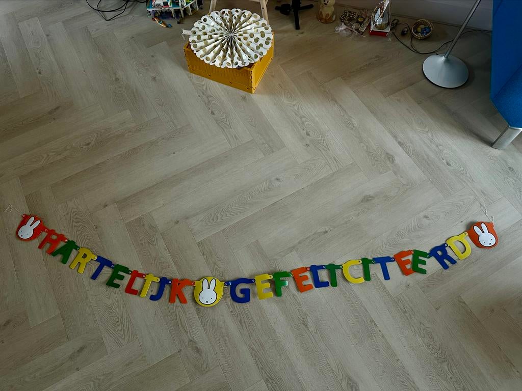 Nijntje Slinger - Hartelijk Gefeliciteerd, Ophalen, Gebruikt, Versiering, Verjaardag