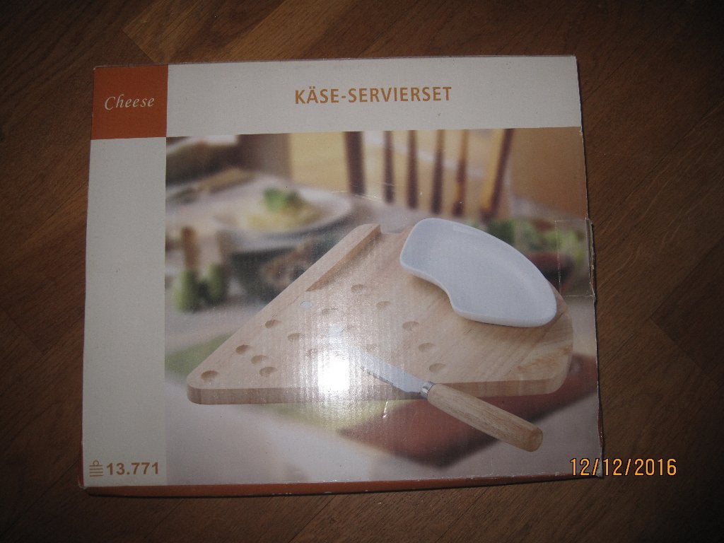 ***Nieuw*** in doos: kaasplankje, Hout, Snij-/serveerplank, Nieuw, Ophalen of Verzenden