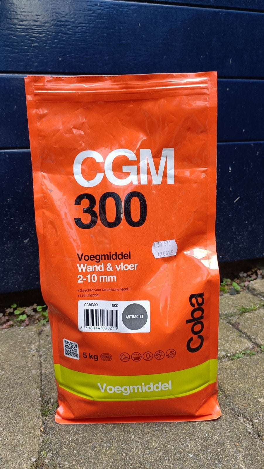 Coba CGM300 tegel voegmiddel antraciet poeder, Ophalen, Nieuw