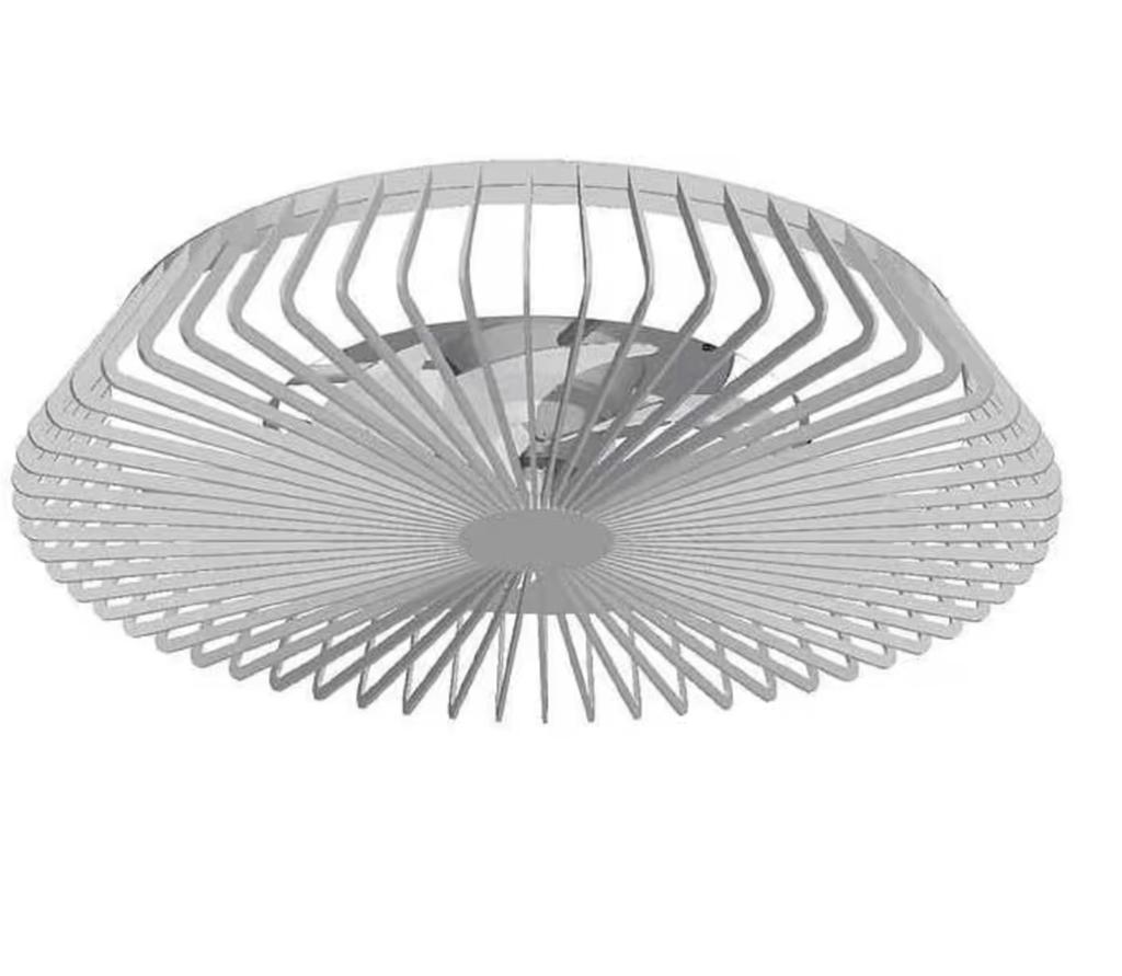 Mantra LED Plafondlamp met ventilator en Afstandsbediening, Ophalen, Zo goed als nieuw, Plafondventilator