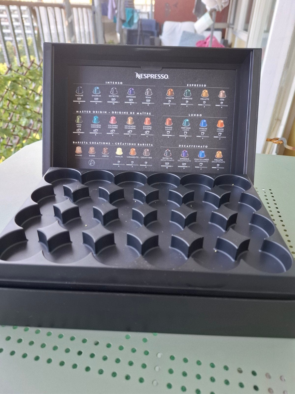 Nespresso Original Discovery Box- Luxe capsulehouder, Nespresso, Ophalen of Verzenden, Zo goed als nieuw, Capsulehouder