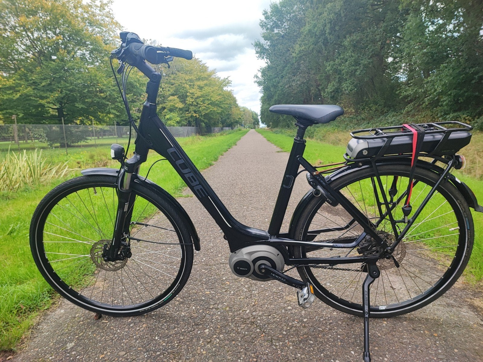 Cube Town Hybrid Sport Pro elektrische fiets – Bosch 500 Wh, Ophalen, Zo goed als nieuw, 51 tot 55 cm, Cube
