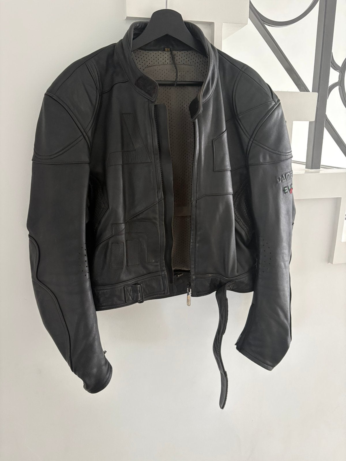 Damen Leathers Evo 2 Leren Motorjas - Maat 56 (XL), Ophalen of Verzenden, Zo goed als nieuw, Maat 46/48 (XL) of groter, Zwart