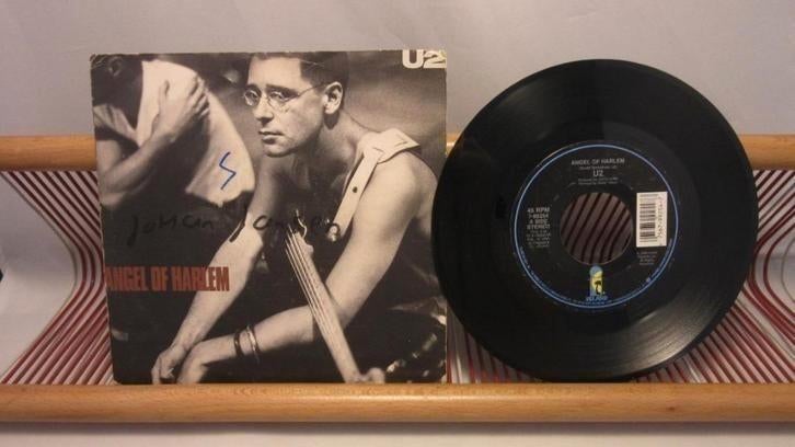 U2, Angel Of Harlem (single 7"), Ophalen of Verzenden, 7 inch, Pop, Single