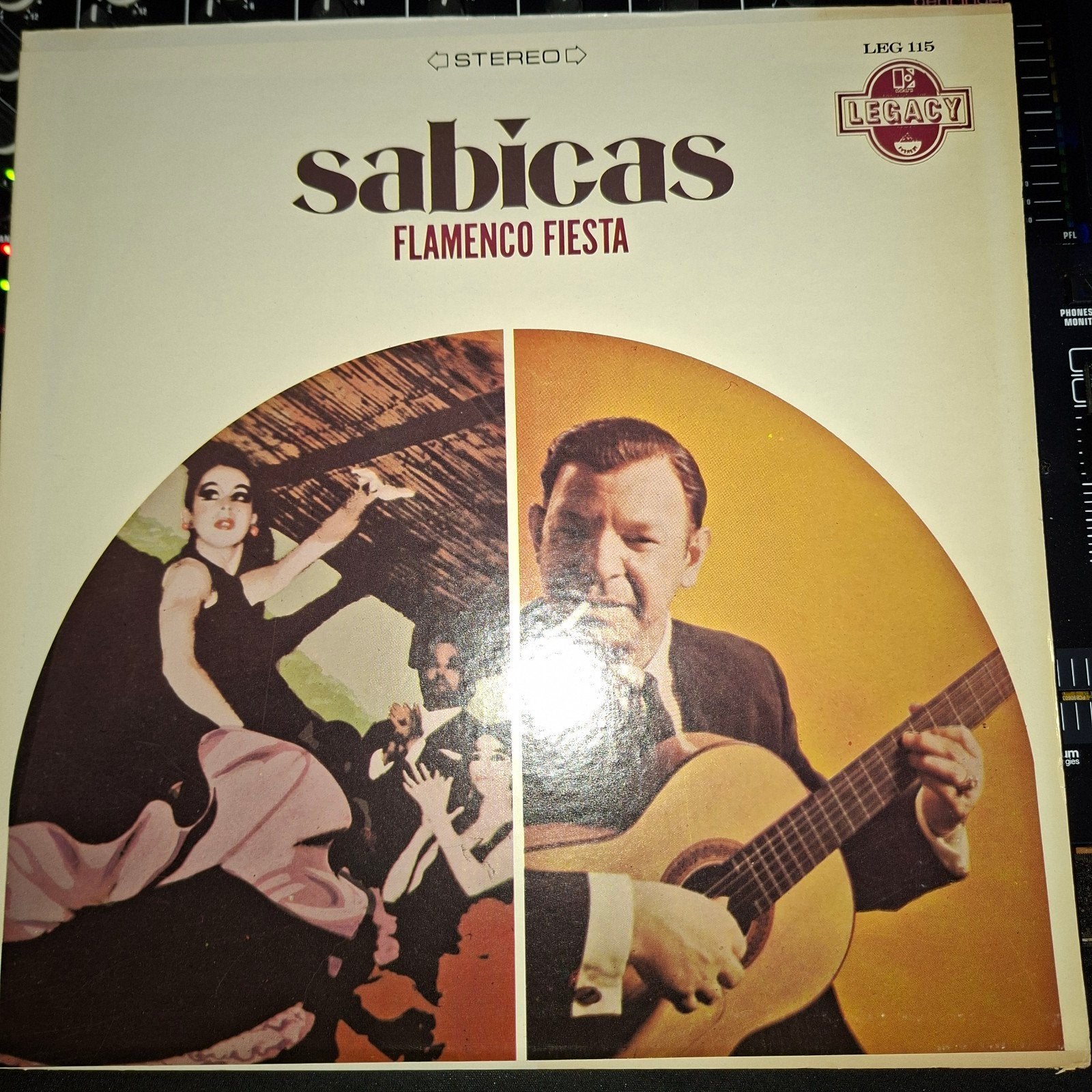 Sabicas - Flamenco Fiesta LP (US, Stereo, Topconditie), LP, Originele persing, Ophalen of Verzenden, Zo goed als nieuw