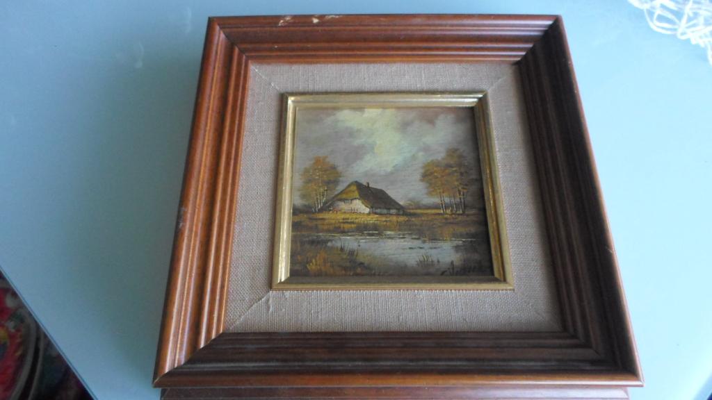 C. Verbeek - Landschap schilderij, Ophalen of Verzenden