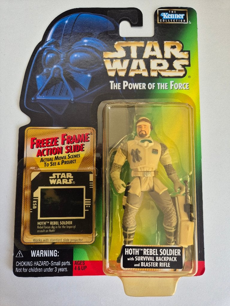 -10% Star Wars POTF FF Hoth Rebel Soldier - Error crd, Ophalen of Verzenden, Nieuw, Actiefiguurtje