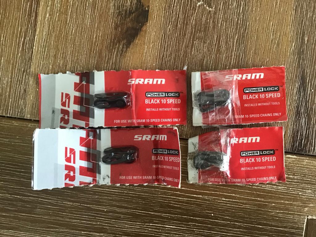 4x SRAM PowerLock Black 10 Speed kettingschakels, Ophalen of Verzenden, Nieuw, 10 tot 15 versnellingen, Overige merken
