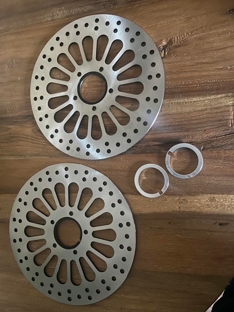 Setje remschijven voor/achter Harley Davidson 11,5 inch, Ophalen of Verzenden, Nieuw