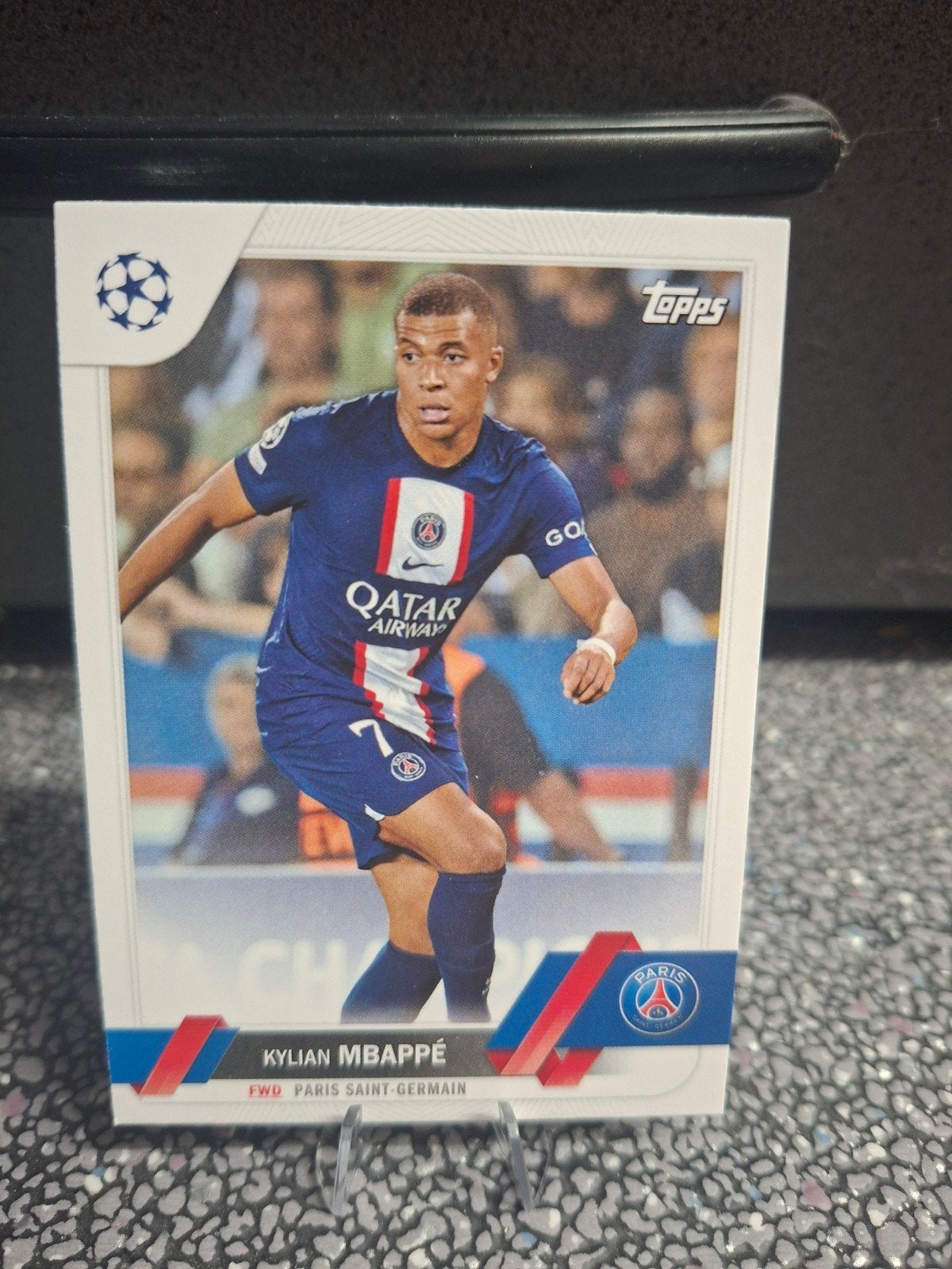 Kylian mbappe, Ophalen of Verzenden, Nieuw, Buitenlandse clubs, Spelerskaart