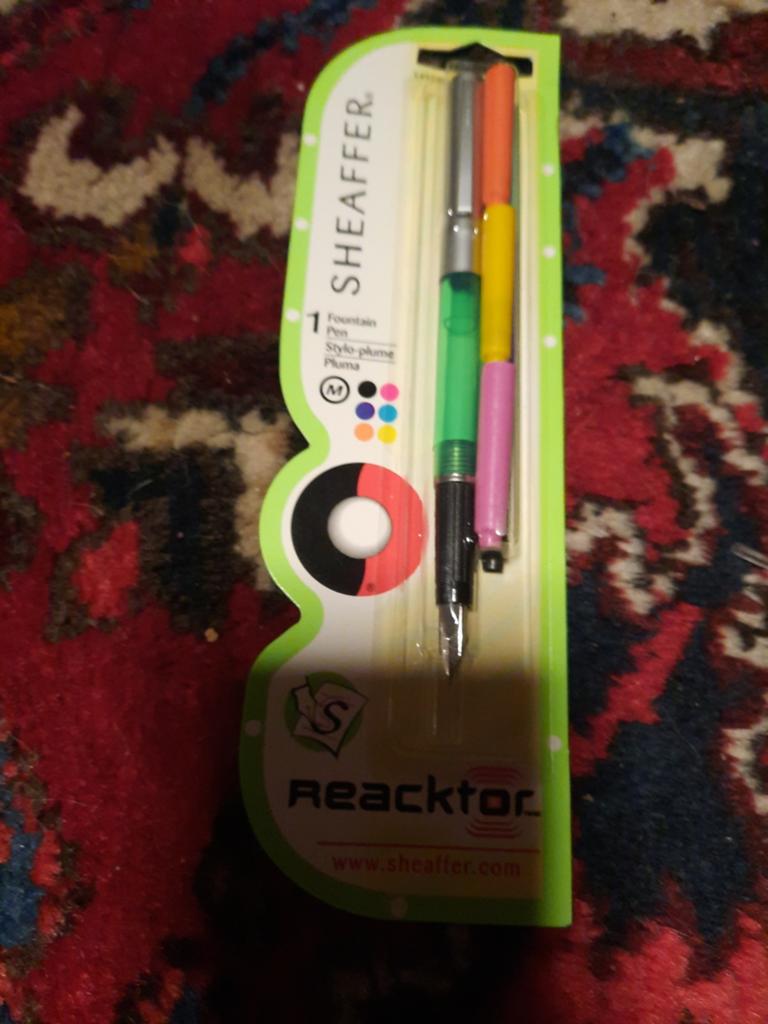 Sheaffer reacktor vulpen, Verzamelen, Pennenverzamelingen, Ophalen of Verzenden, Vulpen, Overige merken