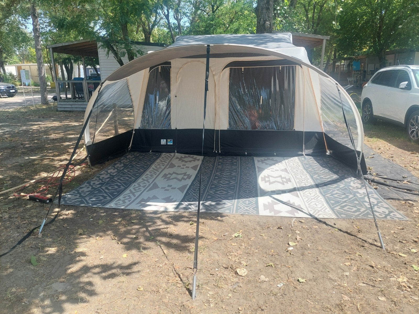 Jamet Jametic Outdoor 2022 – 4-6 personen – zeer compleet, Caravans en Kamperen, Tenten, Ophalen, Zo goed als nieuw, Tot en met 6