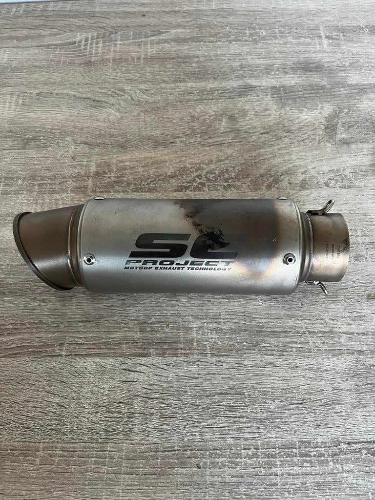 SC Project einddemper 60MM, Motoren, Ophalen of Verzenden, Gebruikt