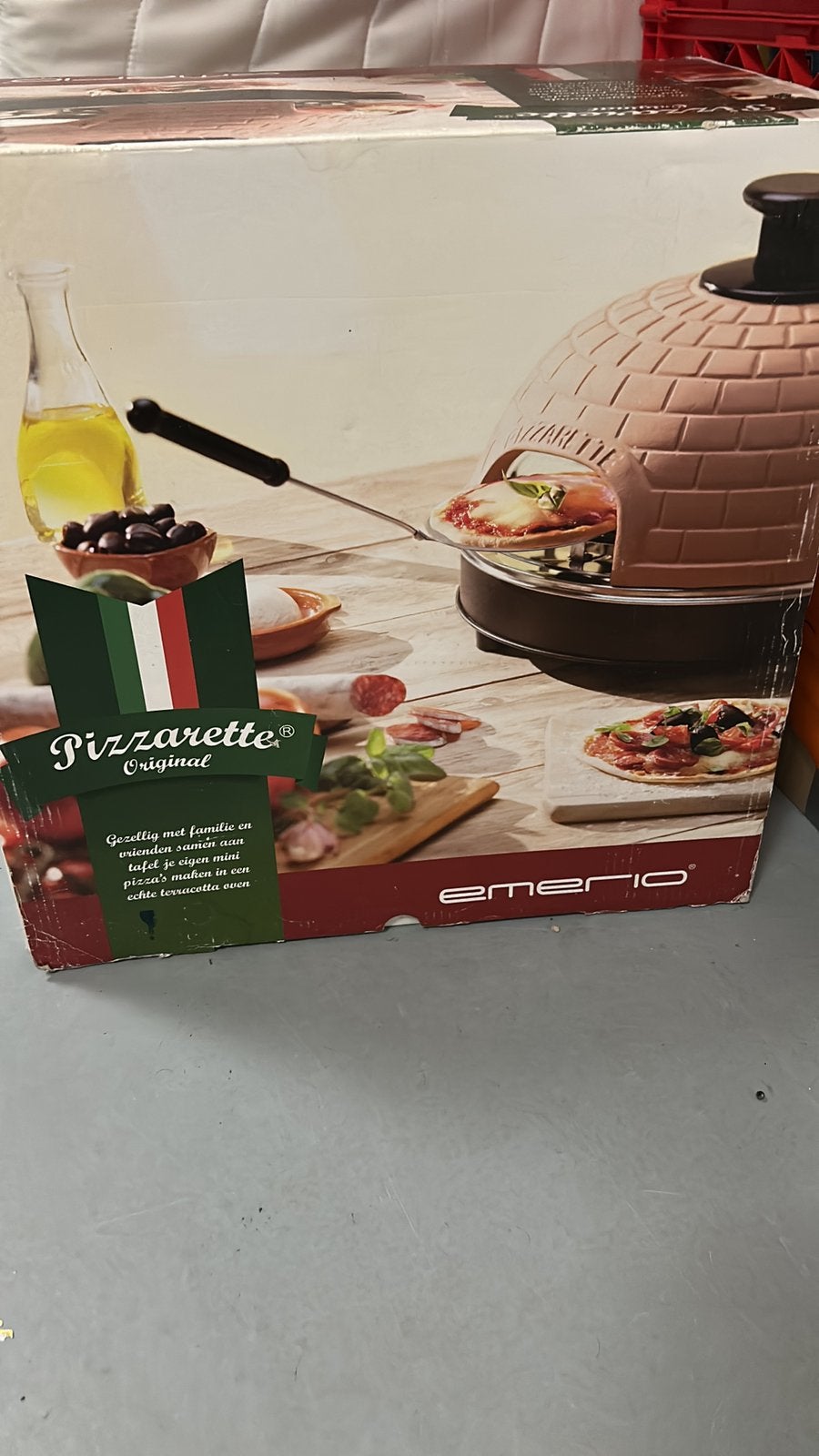 Emerio Pizzarette Origineel - 4 Persoons Pizza Oven -, Ophalen of Verzenden, Nieuw