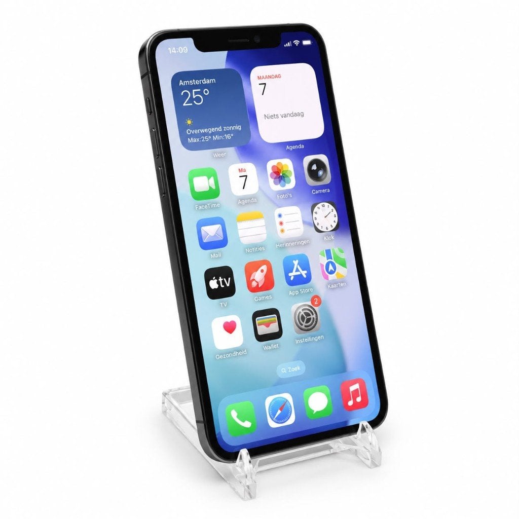 iPhone 12 64GB Batterijconditie 86% Zwart | Nette Staat