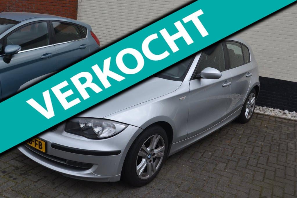 BMW 1-serie 118i Business Line 5 drs Pracht Staat, 1-Serie, Zwart, Origineel Nederlands, Euro 4