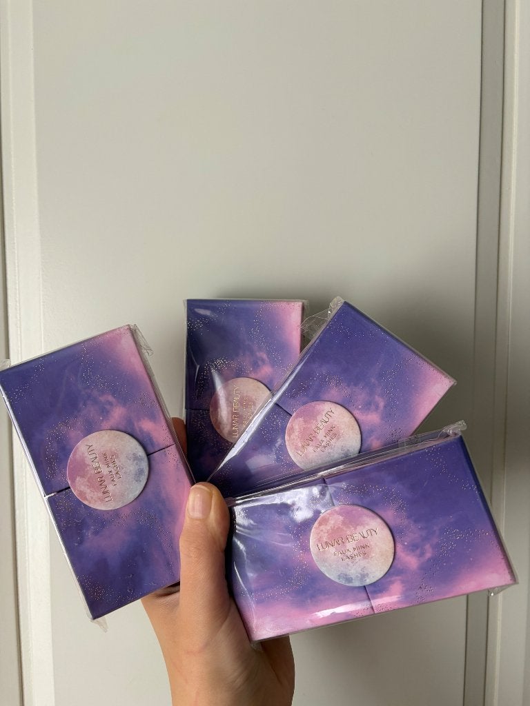 Gesealde Lunar Beauty wimpers in Luna en Aries, Ogen, Zwart, Nieuw, Ophalen of Verzenden