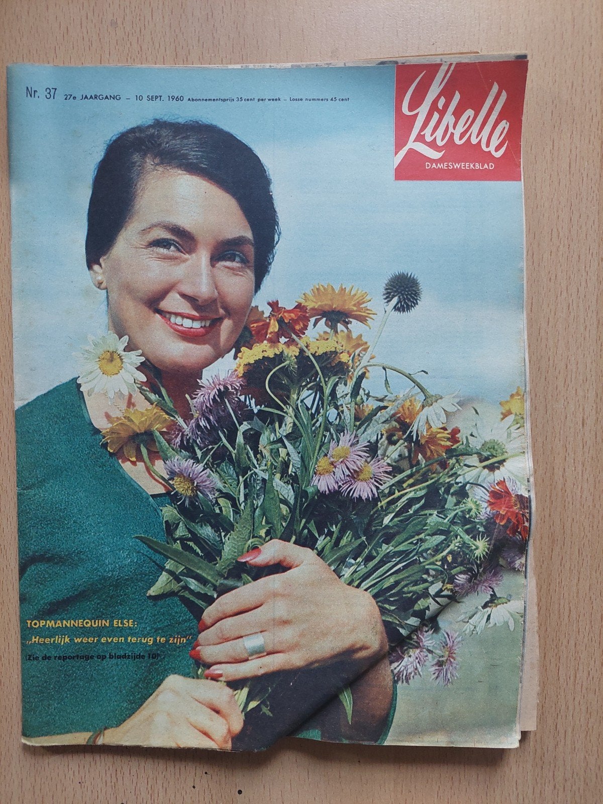 Libelle Damesweekblad - Nr. 37, 10 Sept. 1960, Ophalen of Verzenden, Gelezen, Damesbladen