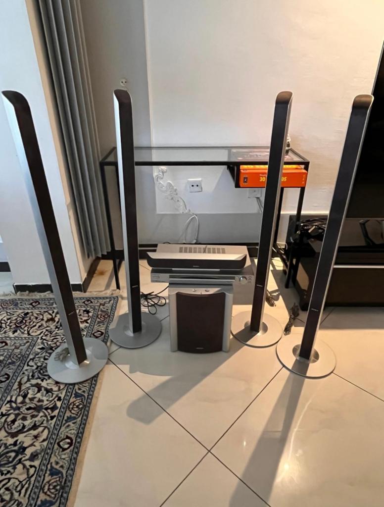 Philips 5.1 Home Cinema Surround Set Compleet – €150, Ophalen of Verzenden, Zo goed als nieuw