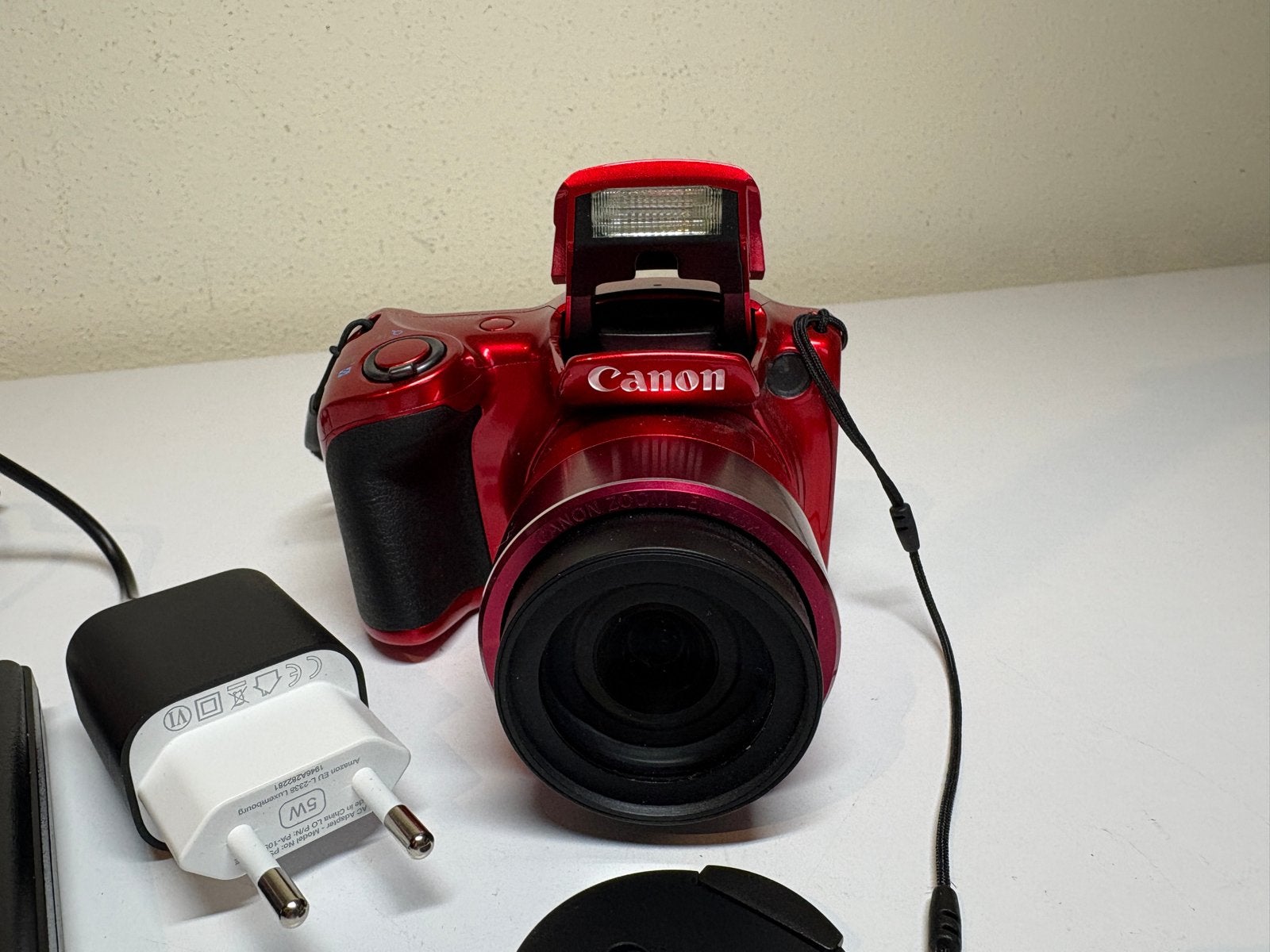 Canon PowerShot SX410 IS Compactcamera Rood, Canon, Compact, Ophalen of Verzenden, Zo goed als nieuw