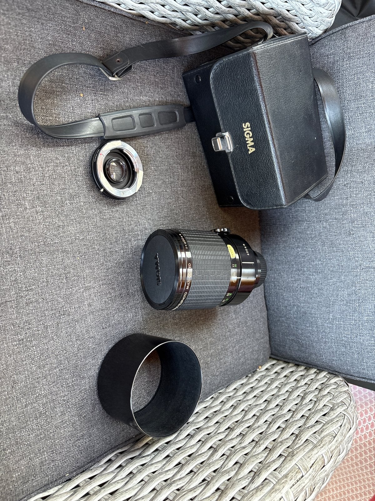 Sigma 1:8 F=600mm Telelens met accessoires, Gebruikt, Sigma, Overige vattingen, Handmatige focus