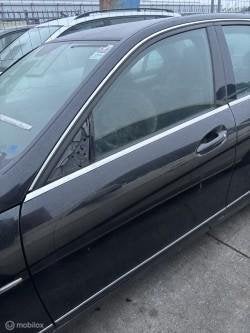 Voordeur  linksvoor zwart Mercedes C-klasse Estat'07-'14, Gebruikt, Deur, Mercedes-Benz, Voor