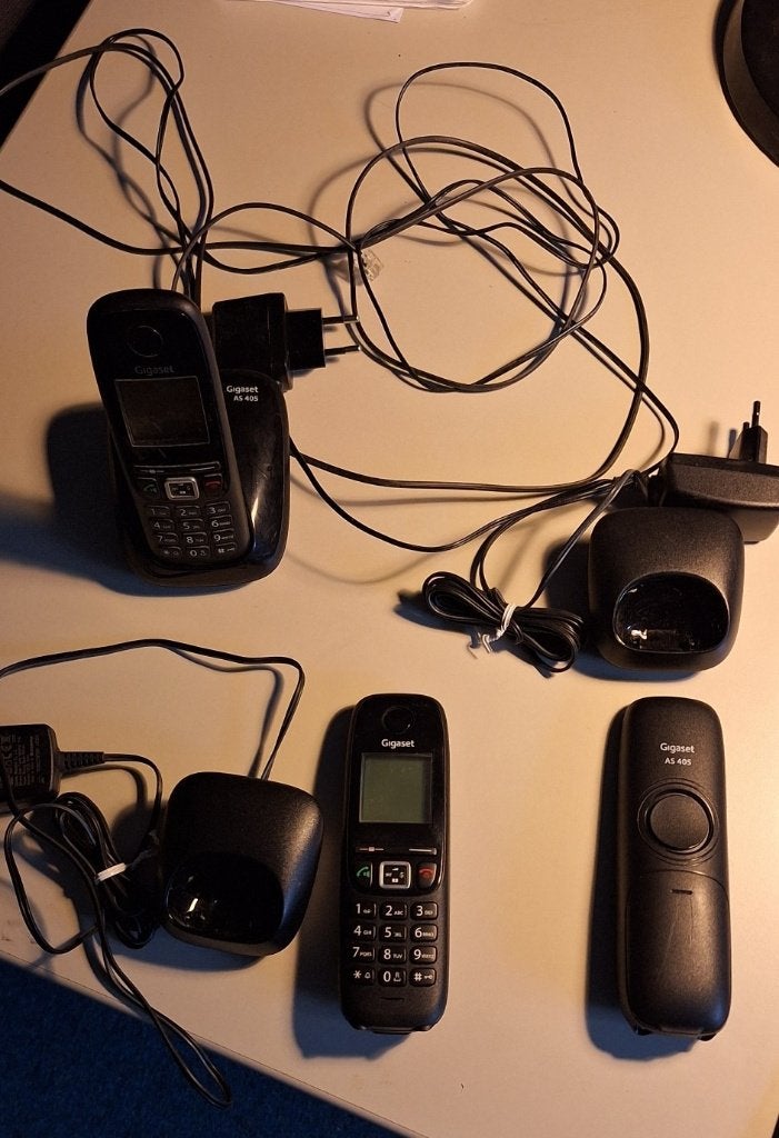 Telefoon, 3 x Gigaset, Ophalen of Verzenden, Gebruikt, 3 handsets