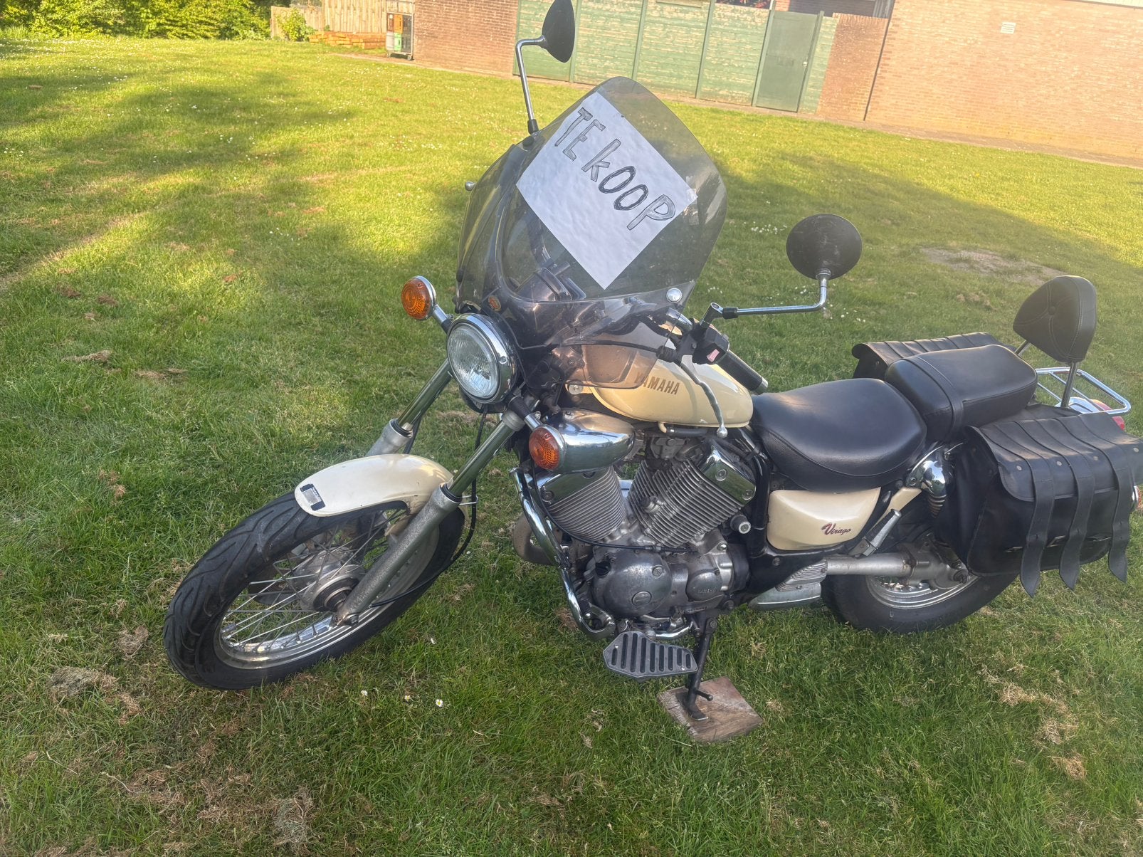 Yamaha virago 535, Ophalen, Gebruikt