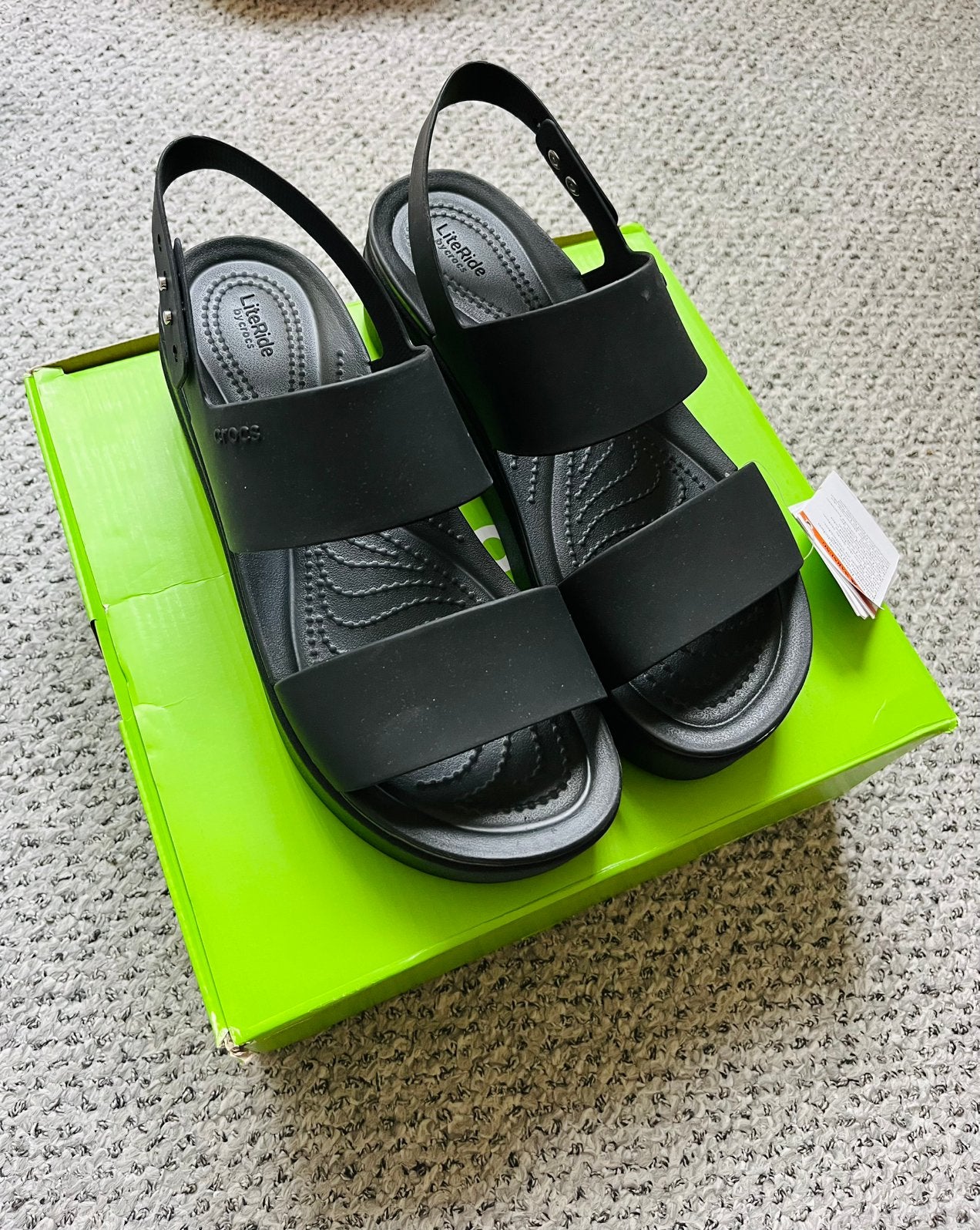 Crocs Brooklyn, Kleding | Dames, Schoenen, Ophalen, Nieuw, Zwart, Sandalen of Muiltjes