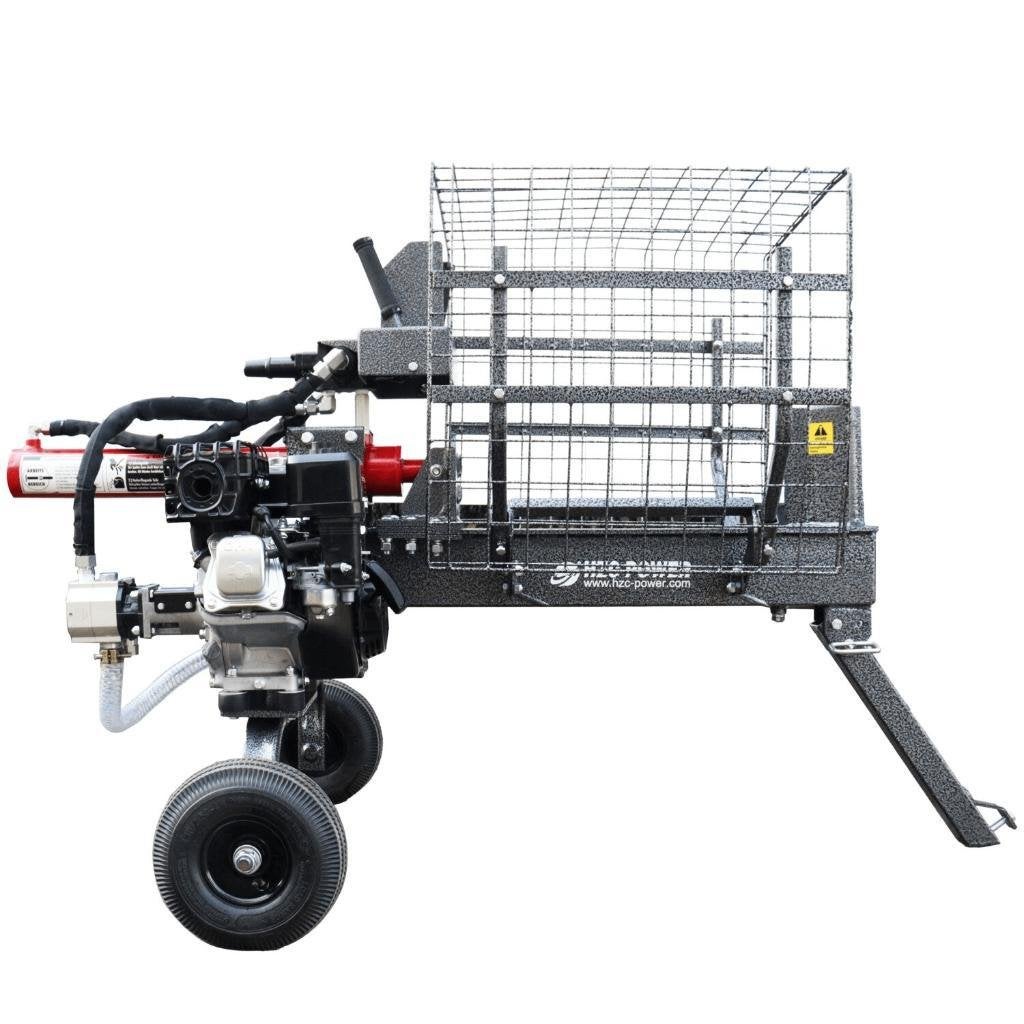 houtklover HS20288, 20 t, 60 cm, liggend, benzinemotor, Tuin en Terras, Kloofmachines, Hzc, Benzine, Liggend, Nieuw