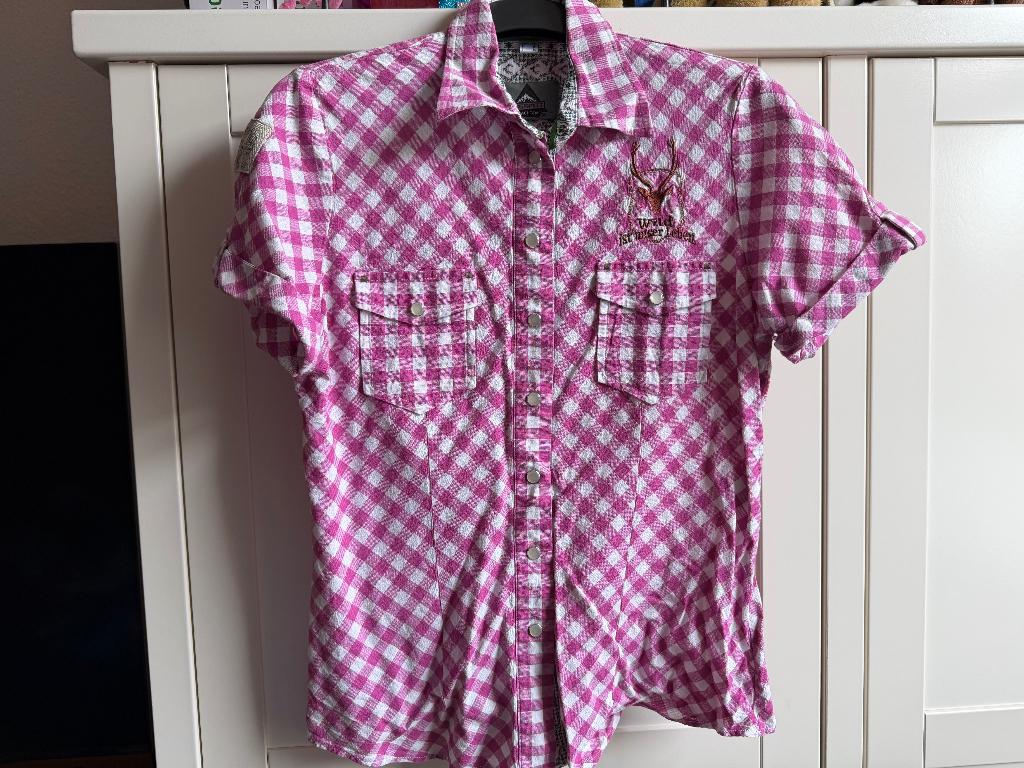Oktoberfest Blouse maat 38 M, Ophalen of Verzenden, Zo goed als nieuw, Maat 38/40 (M), Roze