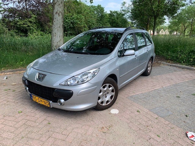 Peugeot 307 1.6 16V XR Break 2006 Grijs, Auto's, Peugeot, Particulier, Trekhaak, Benzine, C, Stationwagon, Handgeschakeld, Origineel Nederlands