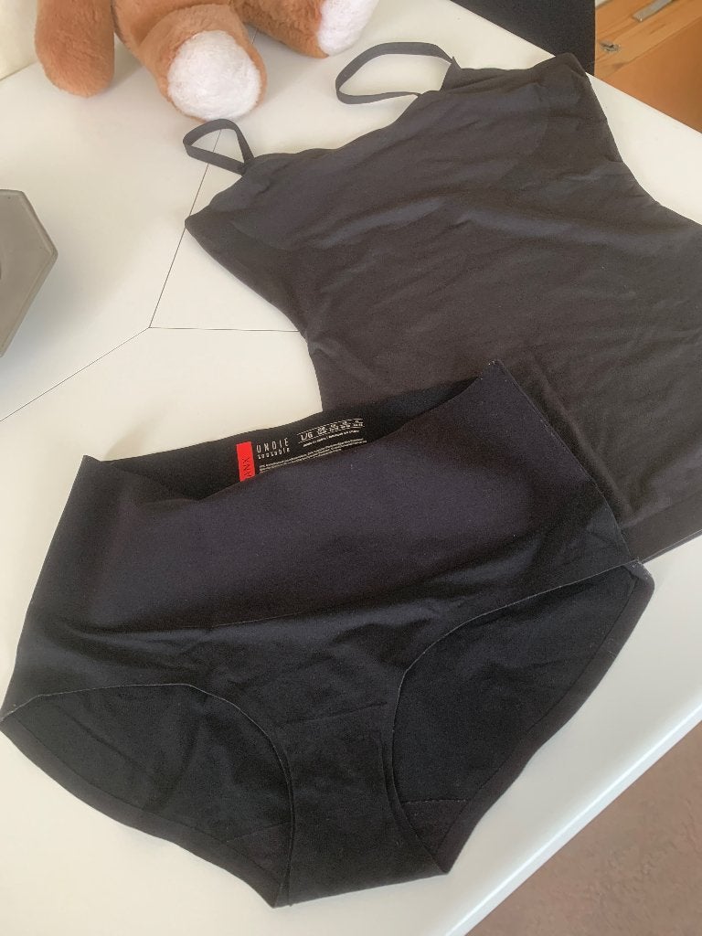 Zwart ondergoed setje: hemdje en slip, Spanx, Ophalen of Verzenden, Zwart, Hemd