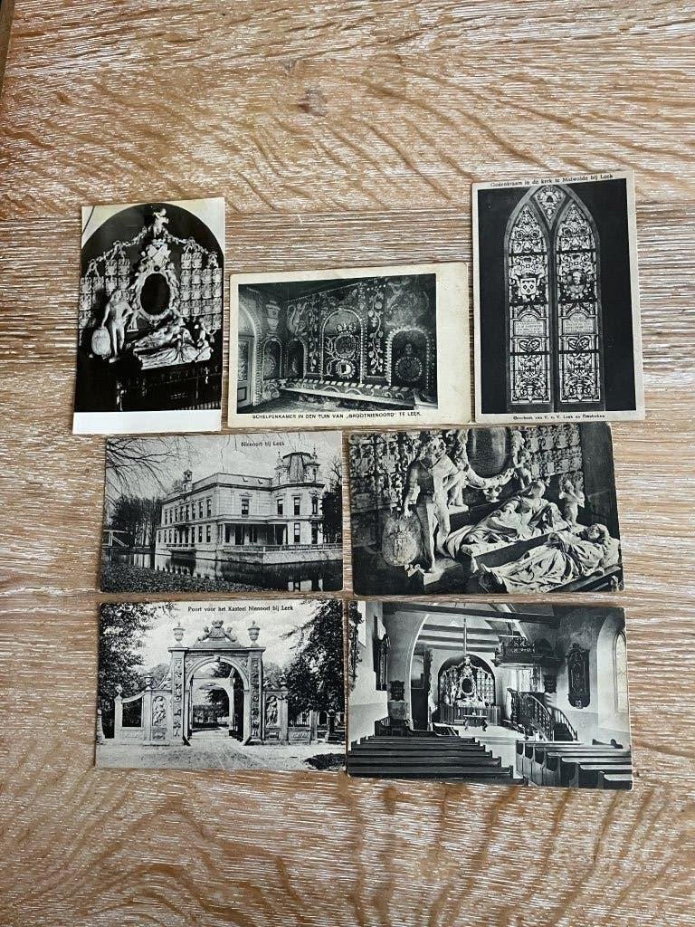 NIENOORD LEEK, oude fotokaarten., Ophalen of Verzenden, 1940 tot 1960, Noord-Brabant