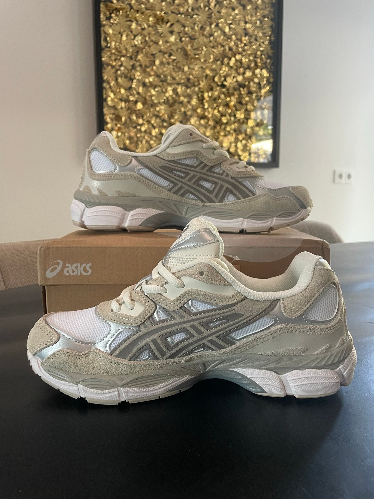 ASICS Gel-NYC Maat 40,5, Ophalen of Verzenden, Nieuw, Beige, Sneakers of Gympen