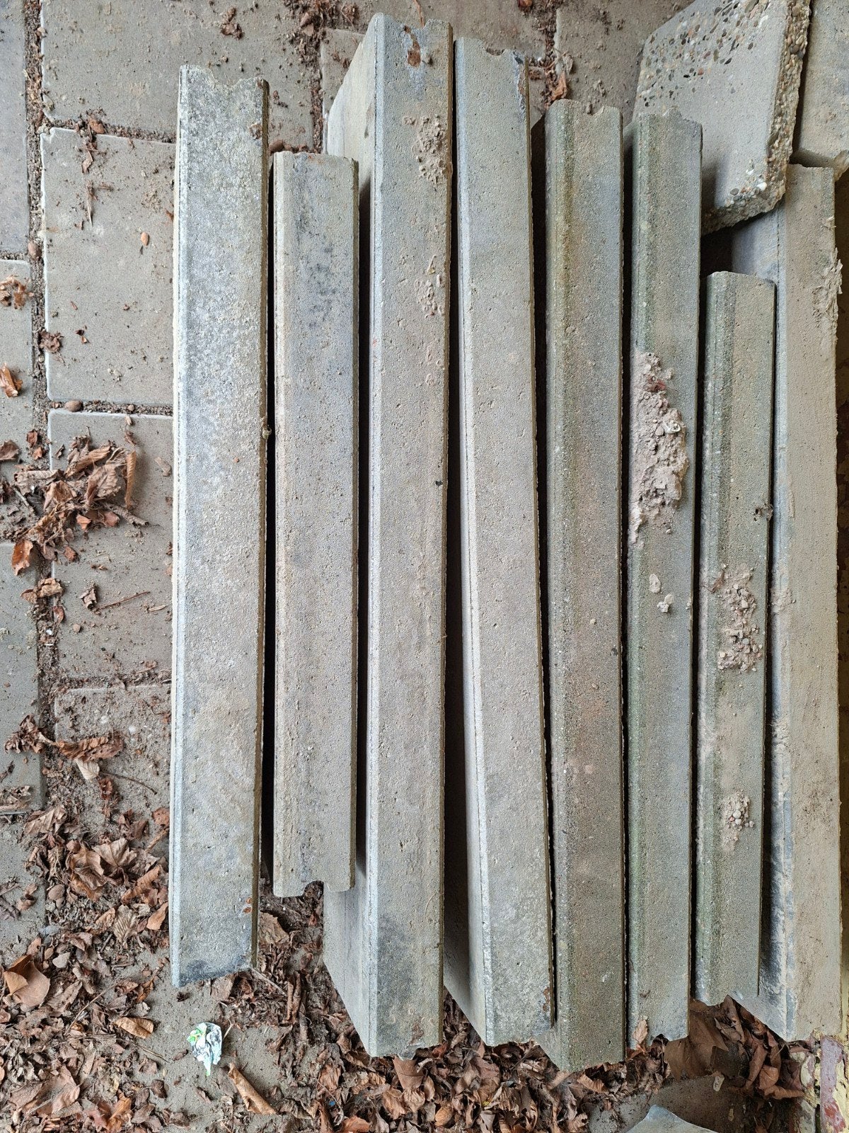 opsluitbanden beton 8x20 cm, Tuin en Terras, Ophalen, Gebruikt, Overige typen, Minder dan 25 cm
