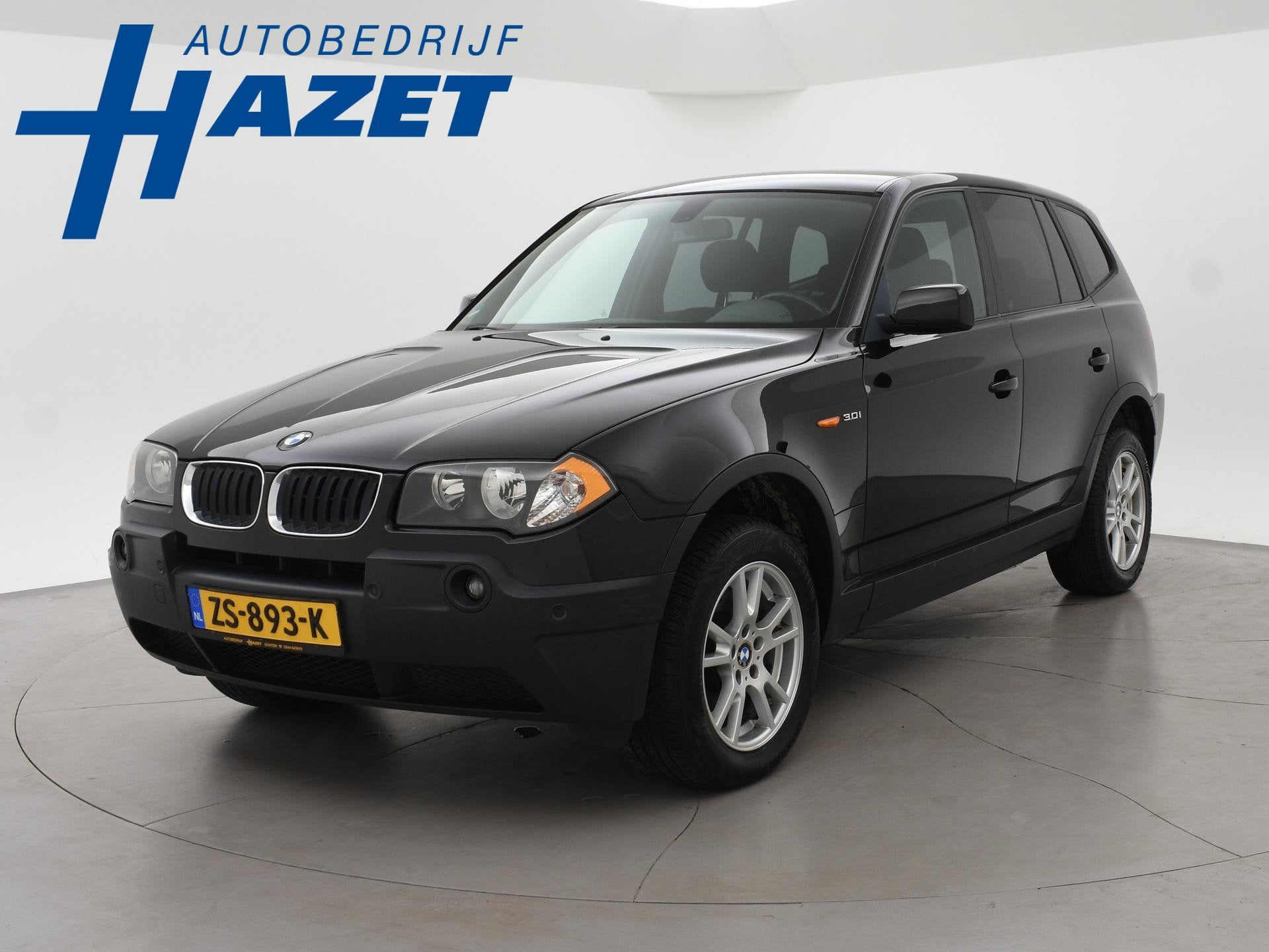 BMW X3 3.0i 231 PK 6-CILINDER AUT. + APPLE CARPLAY | DAB+ |, Auto's, Stof, Gebruikt, 2000 kg, Zwart