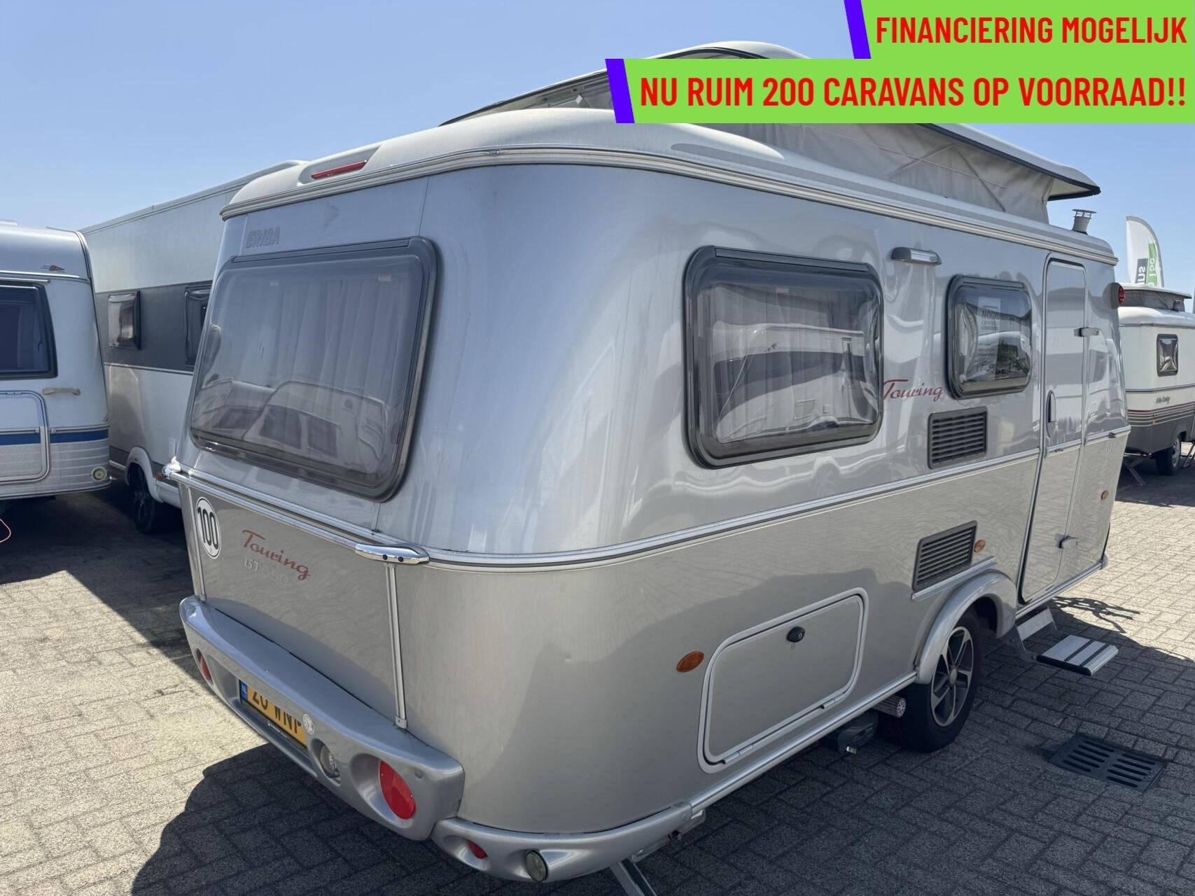 Eriba TROLL 550, DWARSBED, TREINZIT, MOVER, FIETSENDRAGER, Mover, Bedrijf, Treinzit, Tot en met 3