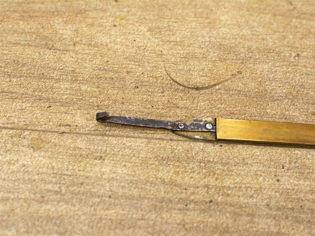 slinger van een klok met haakje 27332, Ophalen of Verzenden, Gebruikt, Wandklok