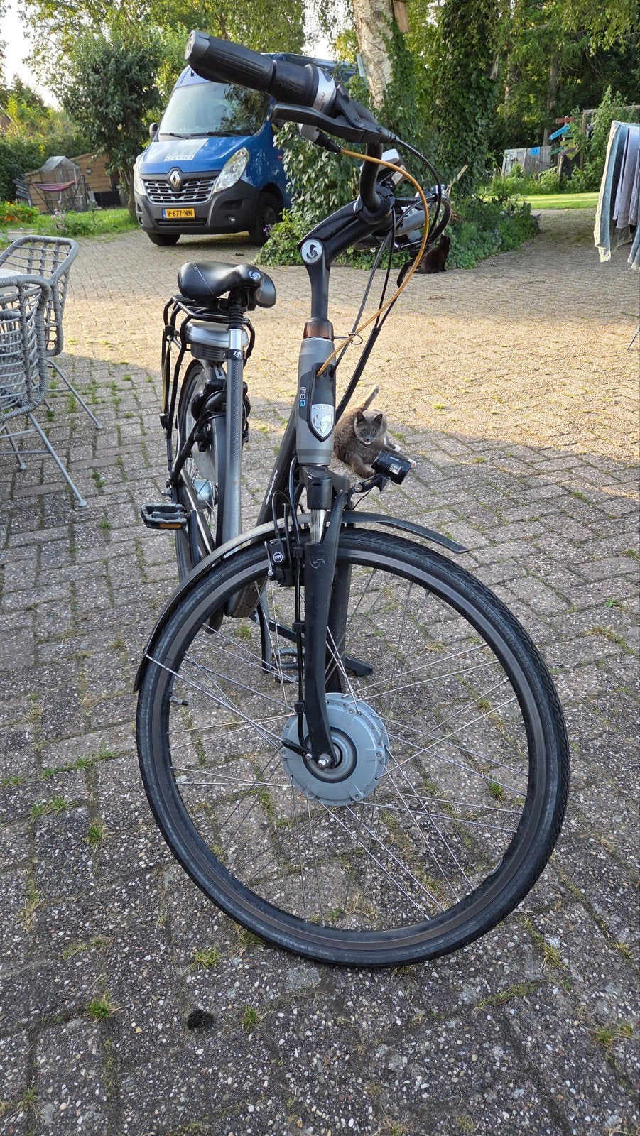 Sparta F8e met motorstoring, accu perfect, Fietsen en Brommers, Elektrische fietsen, Ophalen, Sparta, Gebruikt, 51 tot 55 cm