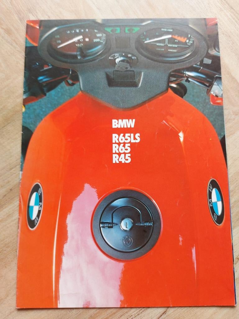 1983 Bmw R 45 - R 65 motor folder NL, Ophalen of Verzenden, BMW