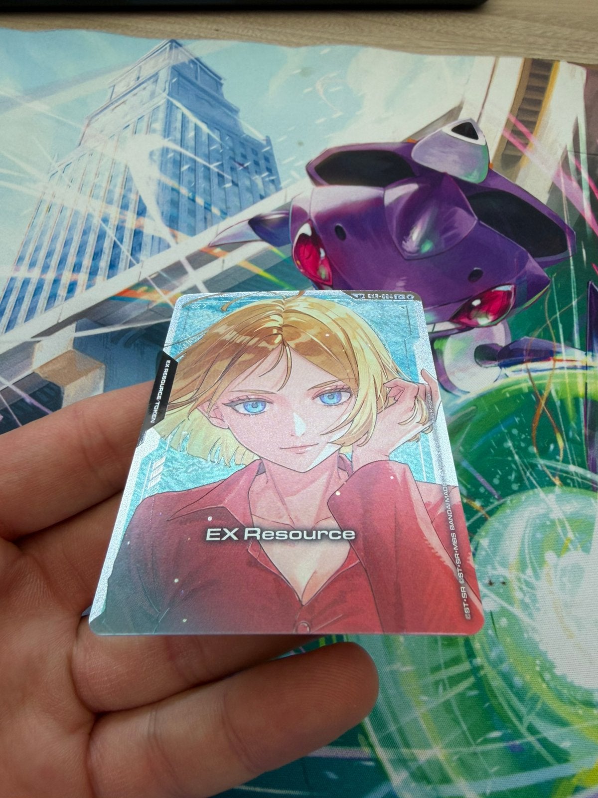 Sayla Mass EX Resource Token Gundam Card Game – SP Exclusive, Ophalen of Verzenden
