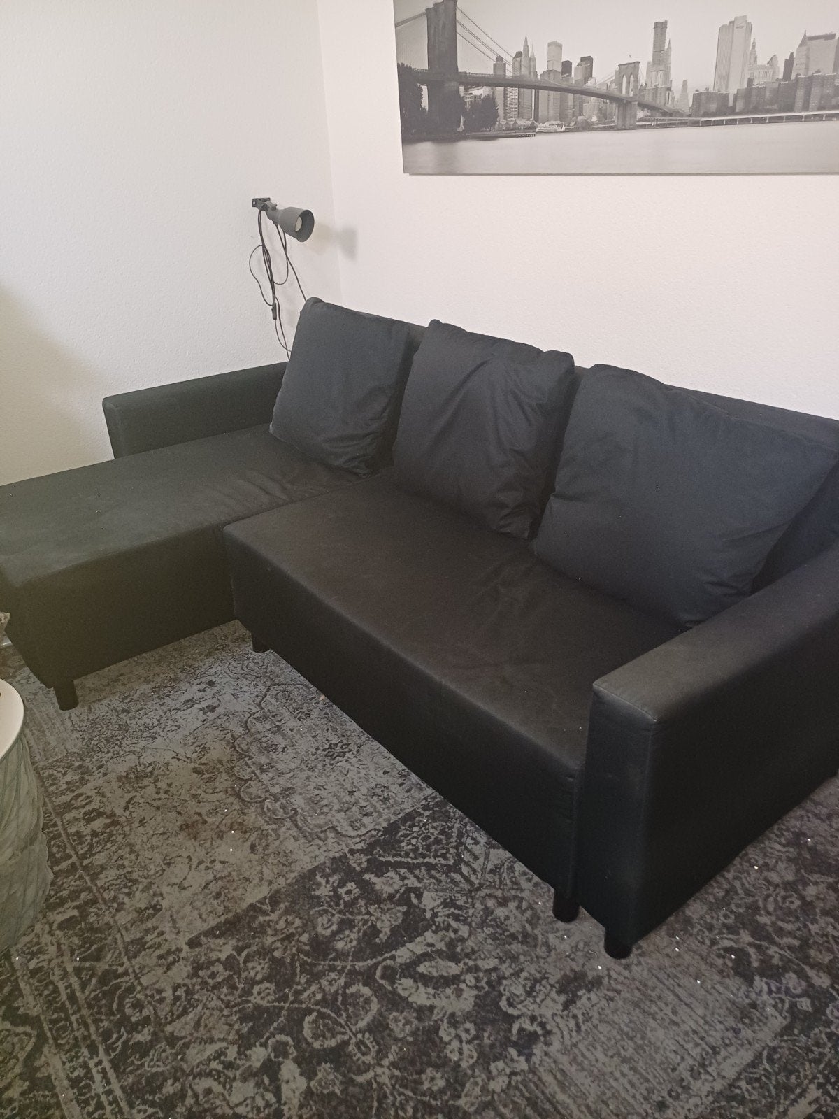IKEA Slaapbank - Zwart, Comfortabel en Praktisch, Ophalen