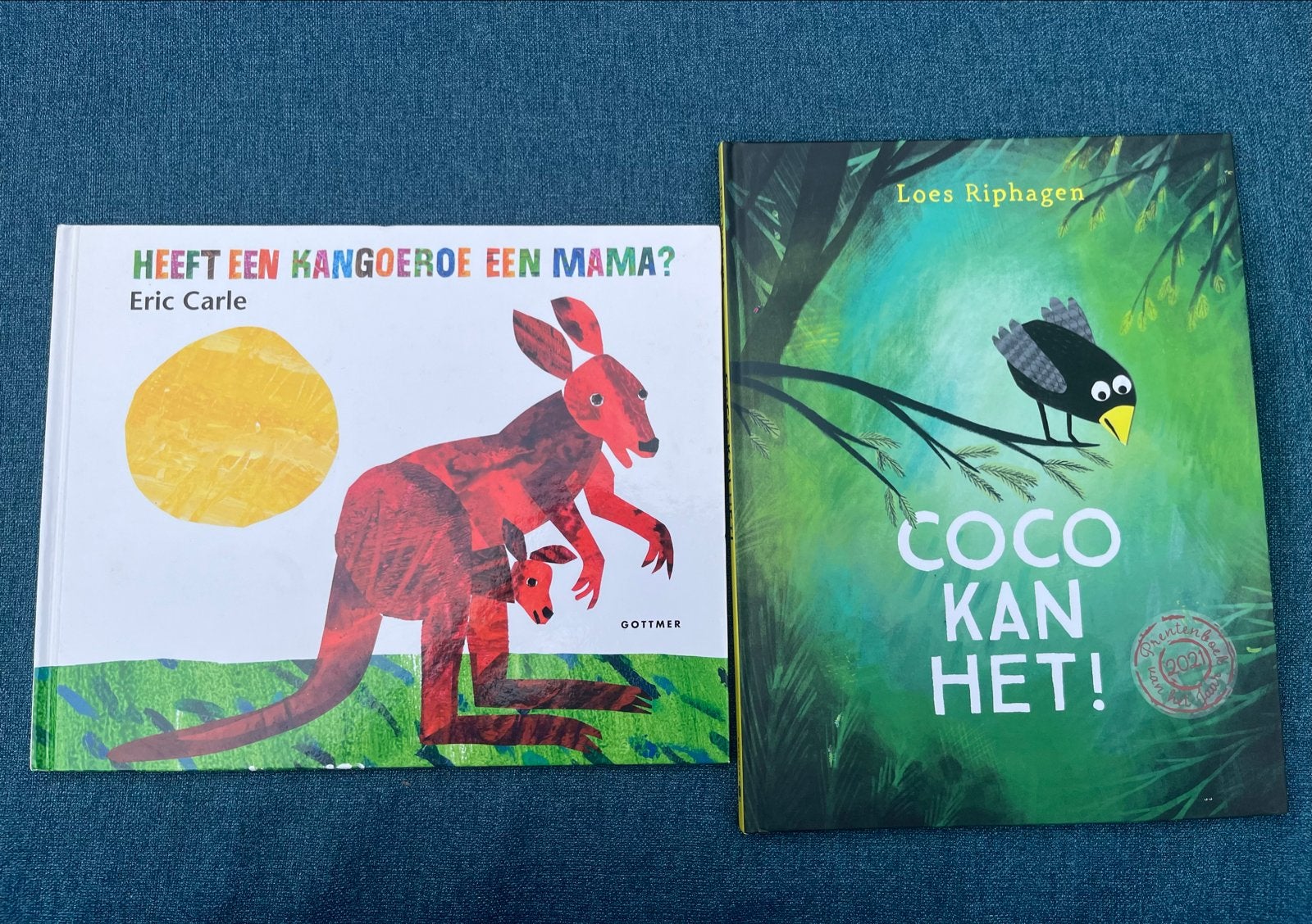 2 kinderboeken: Coco Kan Het! & Heeft een kangoeroe een mama, Ophalen of Verzenden, Zo goed als nieuw, 2 tot 3 jaar