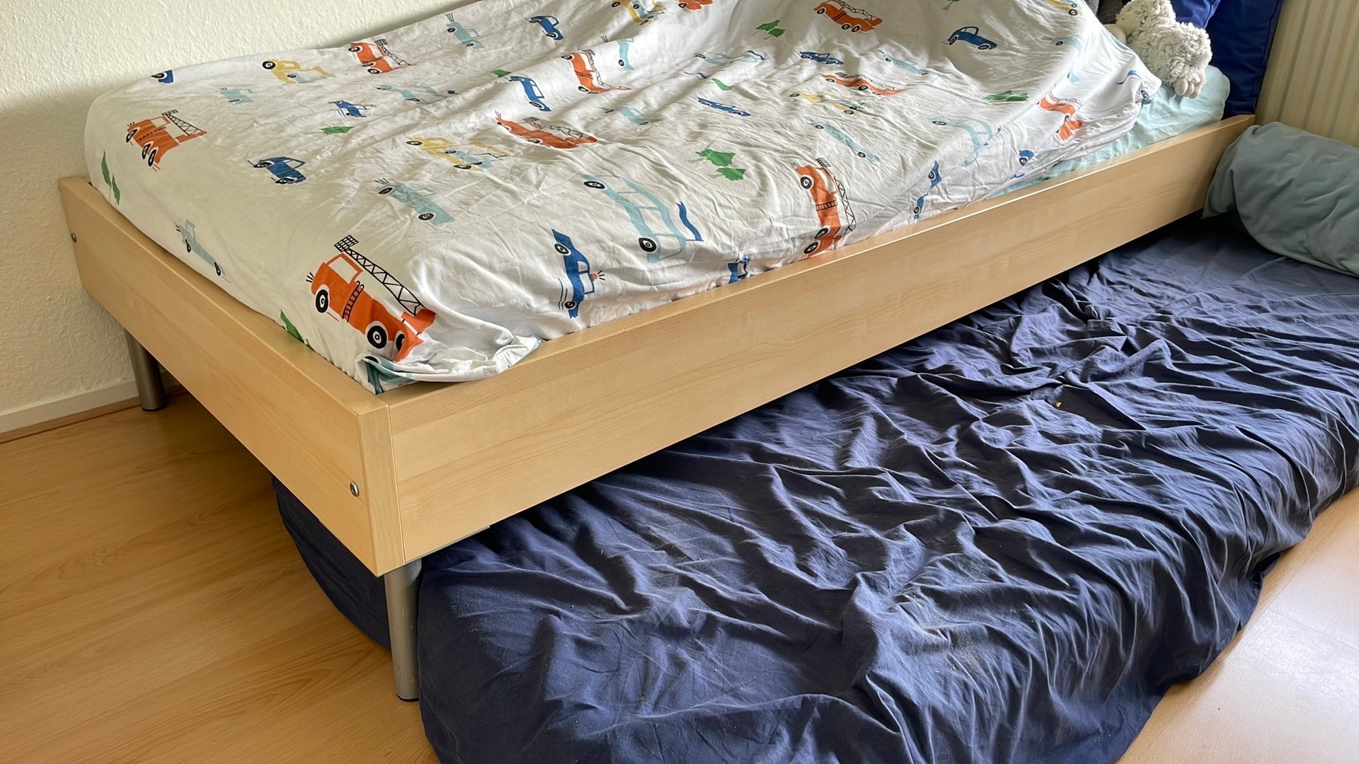 Bed ombouw van Ikea (zonder matras en lattenbodem), Ophalen, Gebruikt, Eenpersoons